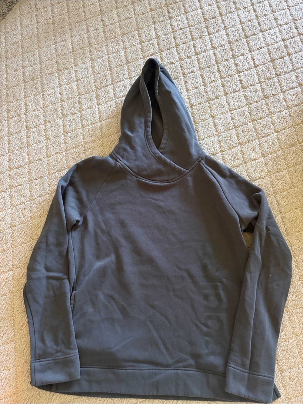 adidas Women's Hoodie - Charcoal Gray